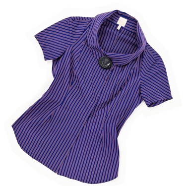 Vivienne Westwood F/W 1998 big button shirt