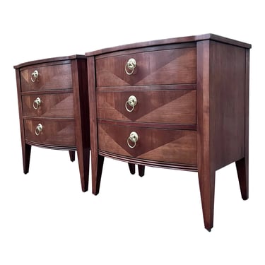 Pair of Ethan Allen “Avenue” Collection Bedside Chests / Nightstands - Newly Refinished 