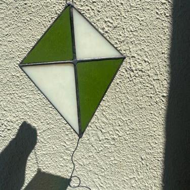Stained Glass Kite Suncatcher 