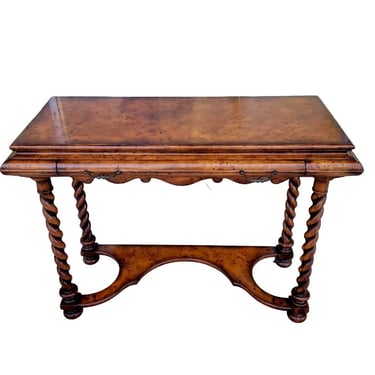 Theodore Alexander Burlwood Console Table / Desk 