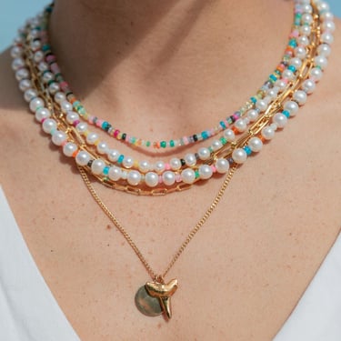 Rainbow Mixed Opal Necklace - Kalei 