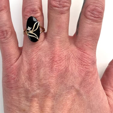 Vintage Onyx Ring 