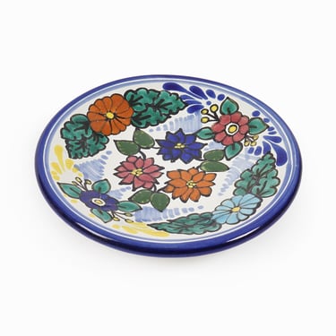 Mexican Talavera Plate Art Dish 