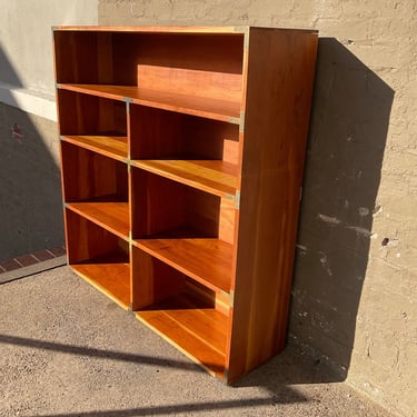 Solid Cherry Campaign Style Bookcase