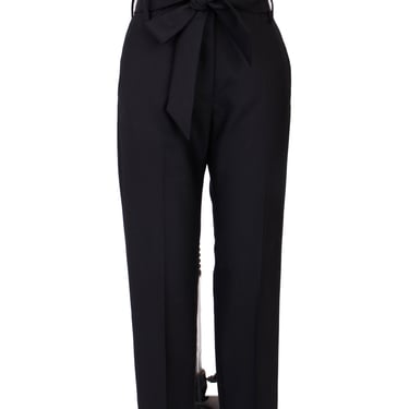 Isabel Marant Wool Sash Belt Trousers