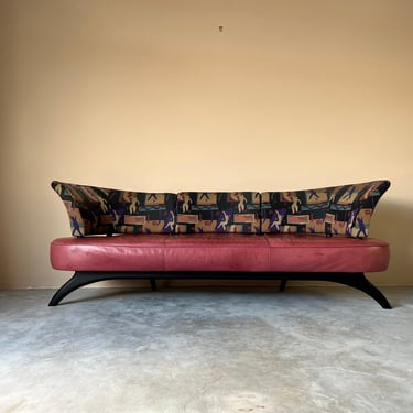 1980s Vatne Mobler Postmodern Sofa 