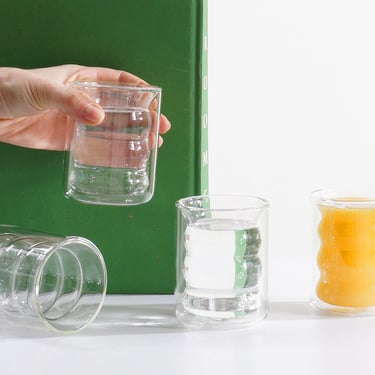 Double Walled Glass Cup 