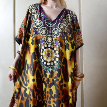 Vintage Multicolored Caftan 