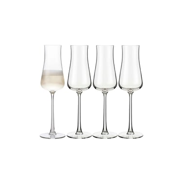 Stratford Champagne Glasses, Set of 4