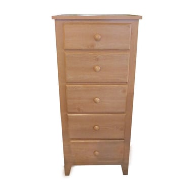 Tall Chest Of Drawers (CONSIGNED, 21"x18"x48", Maple)