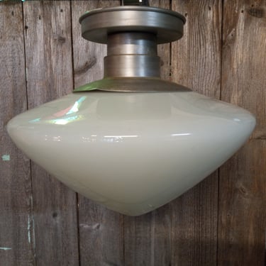 Vintage Semi Flush Light, 14 x 11