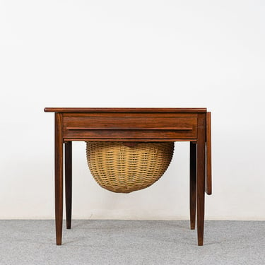 Rosewood Sewing Table by Johannes Andersen - (323-124.2) 