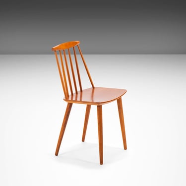 Model J 77 'Farmhouse' Chair in Teak by Folke Palsson for FDB Møbelfabrik, Denmark, c. 1960's 