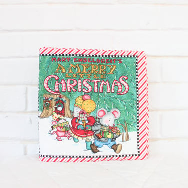 2000's Mary Engelbreit's A Merry Little Christmas Fabric Book 