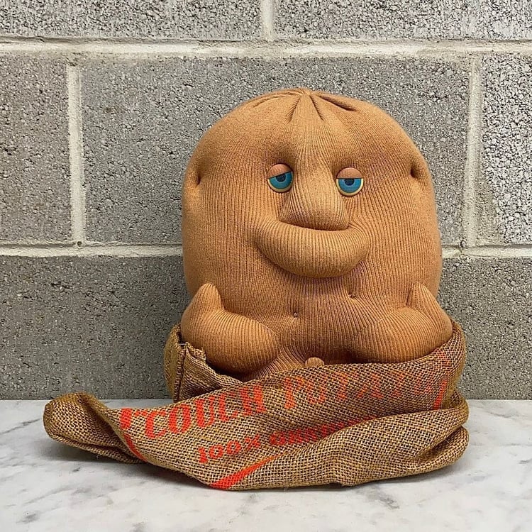Vintage Couch Potato Plush Toy Retro 1980s Kid | Retrospect