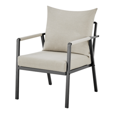Rivano Fabric Outdoor Accent Armchair