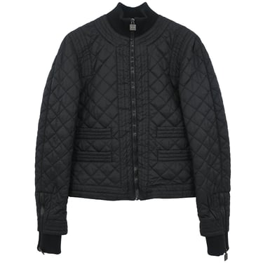 Chanel 2005 Sport Line Zip Up Jacket Black #36