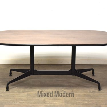Eames Aluminum Group Rosewood Dining Table 