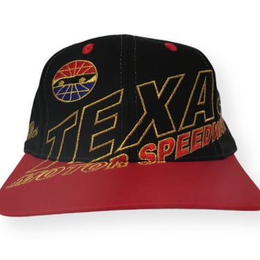 Vintage Logo 7 Texas Motor Speedway Limited Edition Snapback Hat Cap 