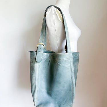 Vintage Teal Extra Large Soho Tote Bag 4082 