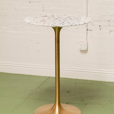 Terrazzo Bar Height Table