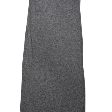 Alexander Wang - Grey Wool & Rabbit Hair Blend Maxi Skirt Sz L