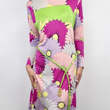 Bessi Late 60's Bouquet Mini Dress