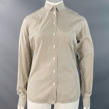 トップス 40s rayon gabardine shirts NOS Vintage 1940s-50s Rayon Gabardine Shirt Size Large Loop