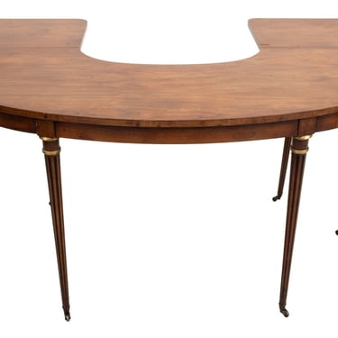 Baker Regency Style Mahogany Hunt Table