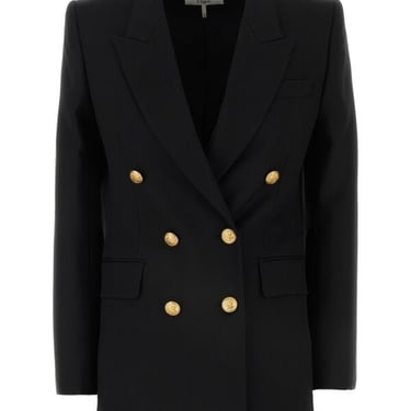 Chloe Women Black Wool Blazer