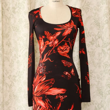 Just Cavalli Butterfly Bodycon M