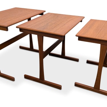 Teak Nesting Tables - 022546