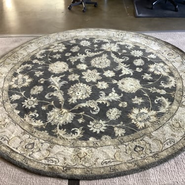 Feizy Charcoal Rug (R086) 8x8