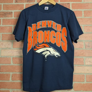 Vintage 90s NFL Denver Broncos Football ORIGINAL Sports Tee - Medium 