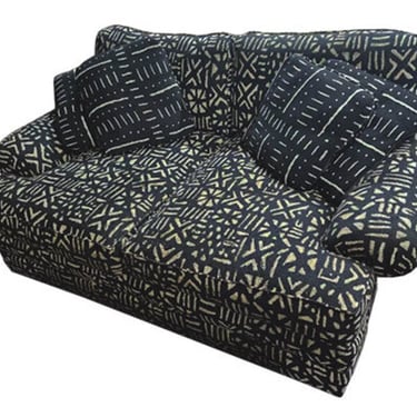 Mud Cloth Loveseat