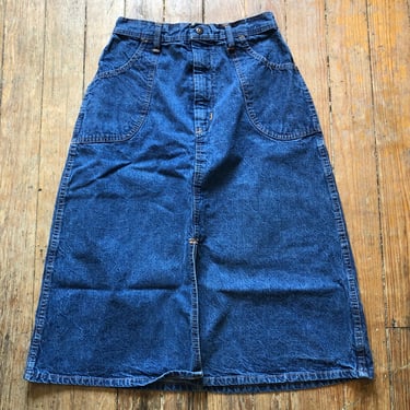 1990s Denim Skirt 24 