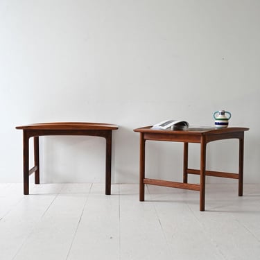 Pair of Vintage 'Frisco' Side Tables by Folke Ohlsson, Scandinavian Rosewood Design, 1960s 