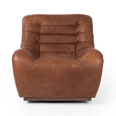 Binx Leather Swivel Chair