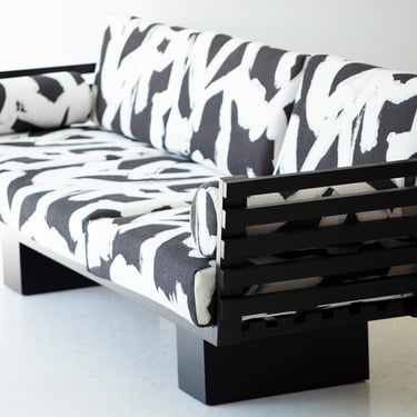 Modern Patio Furniture - Suelo Slatted Sofa 