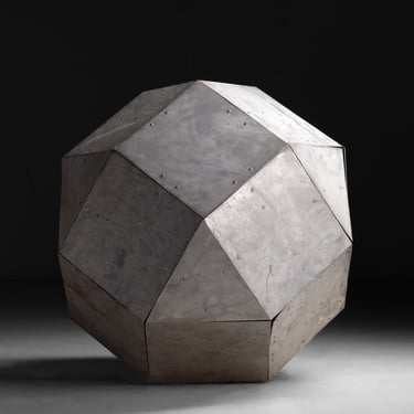 Large Aluminum Polyhedral Form