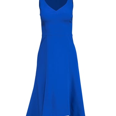 Black Halo - Cobalt Blue Sleeveless High-Low Dress Sz 2