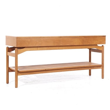 Greta Grossman for Glenn of California Mid Century Floating Console Table - mcm 