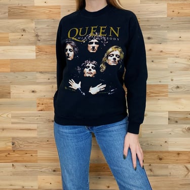 RARE 90's Vintage Queen Bohemian Rhapsody Pullover Sweatshirt 