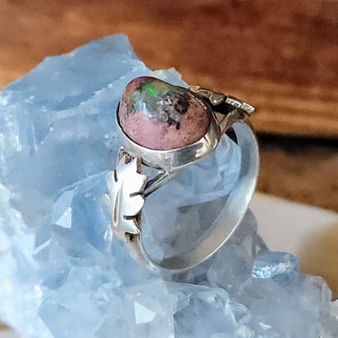 Sterling Fire Opal Ring Size 6~Vintage Ring Sterling Silver 925~Gifts for her! 
