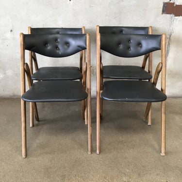 Set of Four Coronet Winderfold Chairs