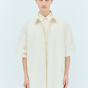 Jil Sander Men Layered Poplin Shirt