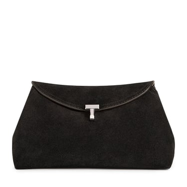 Toteme Women T-Lock Clutch Espresso