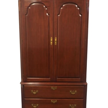 ETHAN ALLEN Georgian Court Solid Cherry Traditional Style 42" Clothing Armoire 11-5265 