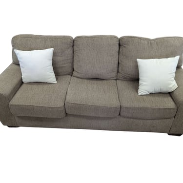 Taupe 3-Seat Couch