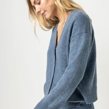 Lilla P | Snap Front Cardigan Sweater